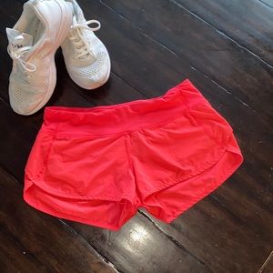 Lululemon speed up shorts. Size 6.